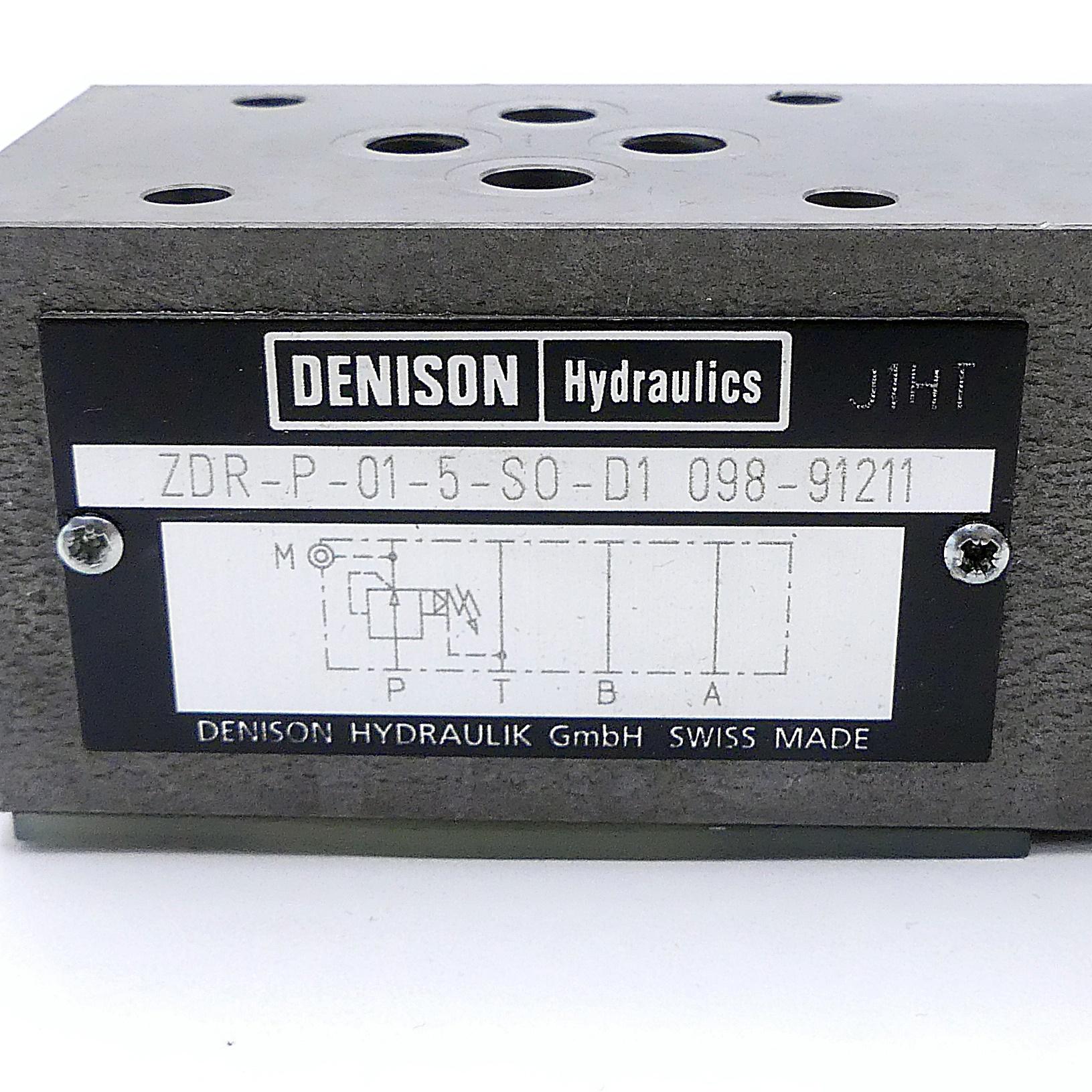 Produktfoto 2 von DENISON HYDRAULICS Druckreduzierventil