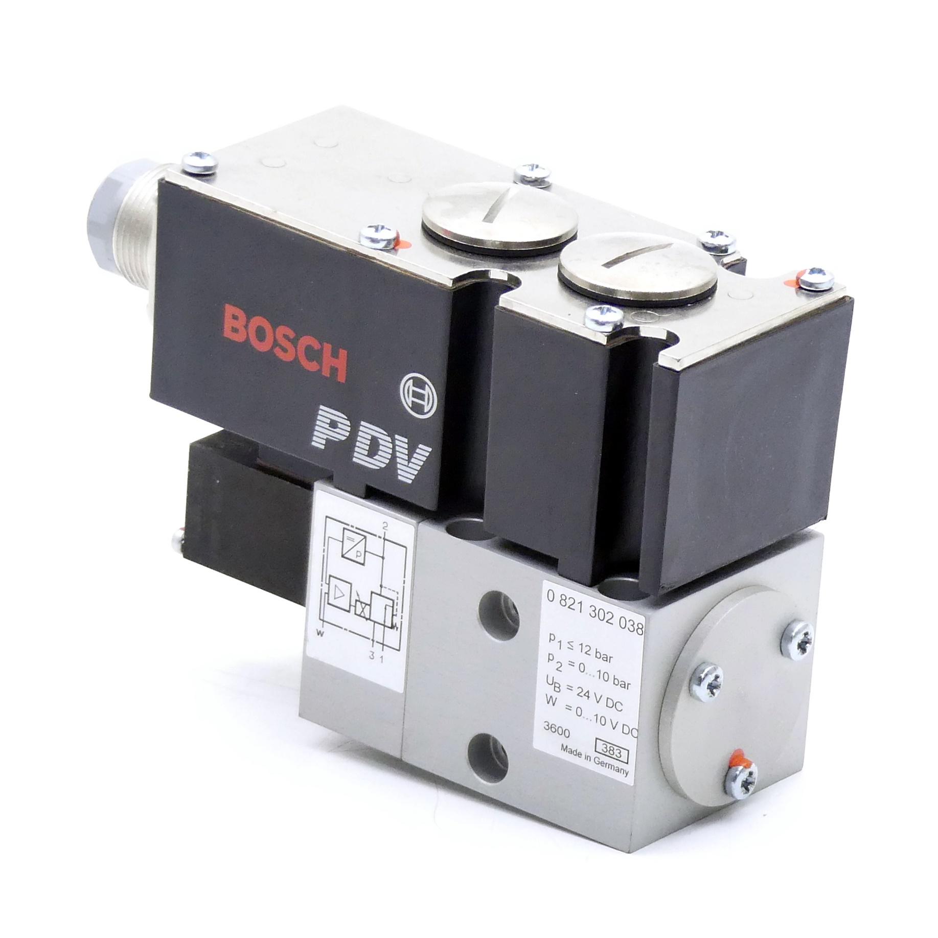 Produktfoto 1 von BOSCH REXROTH Proportional Druckregelventil PDV