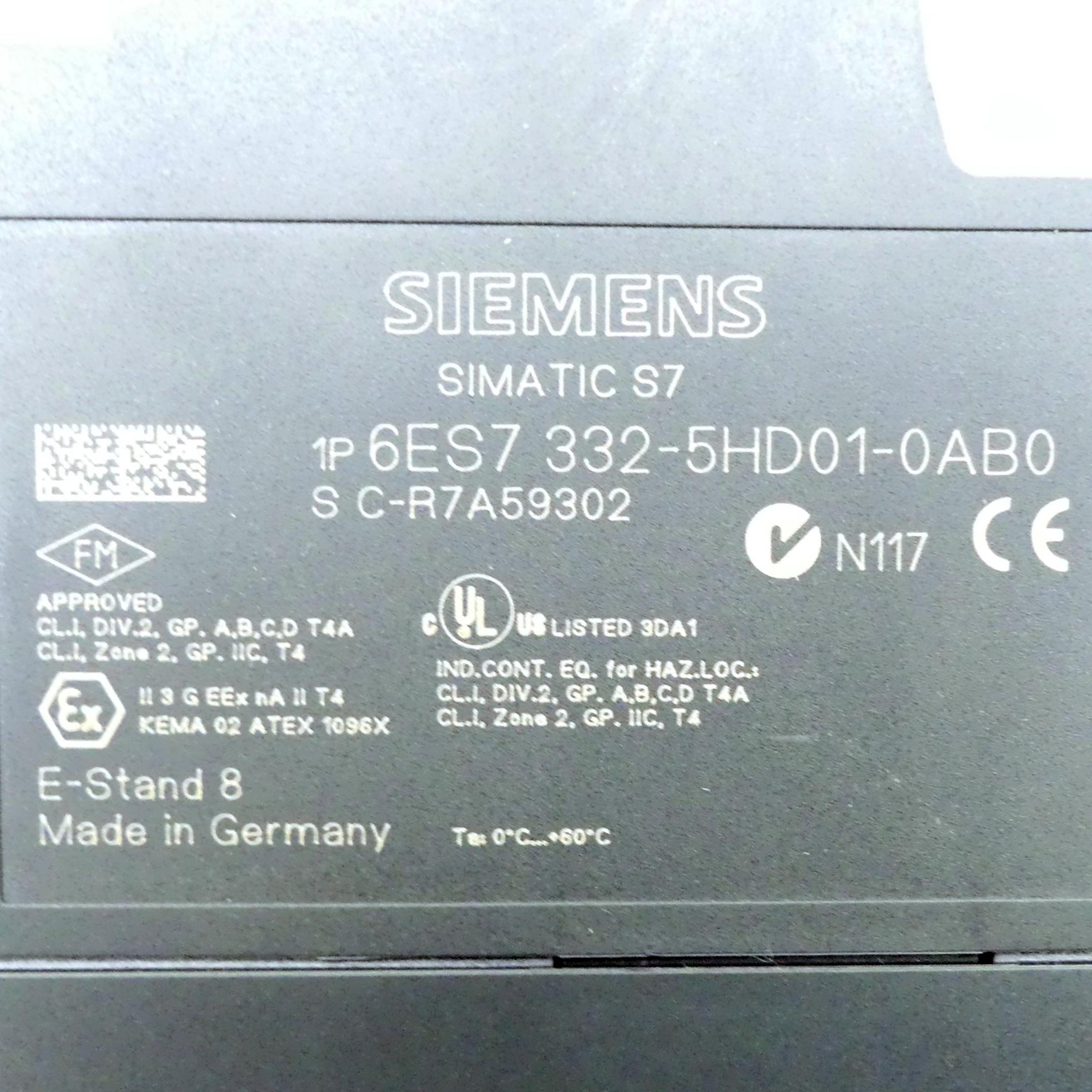 Produktfoto 2 von SIEMENS Analogausgabe Simatic S7 SM 332