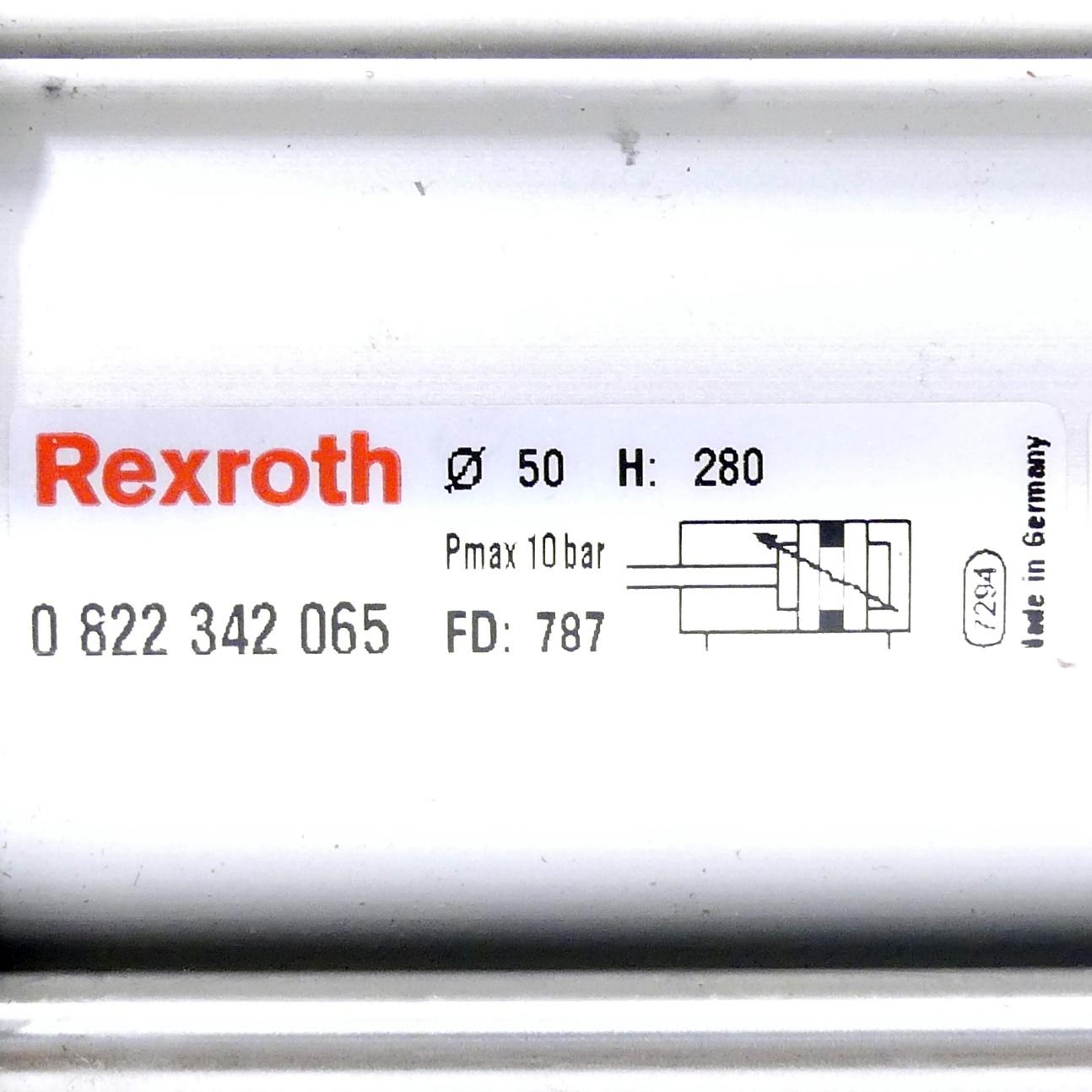 Produktfoto 2 von REXROTH Pneumatikzylinder 0 822 342 065