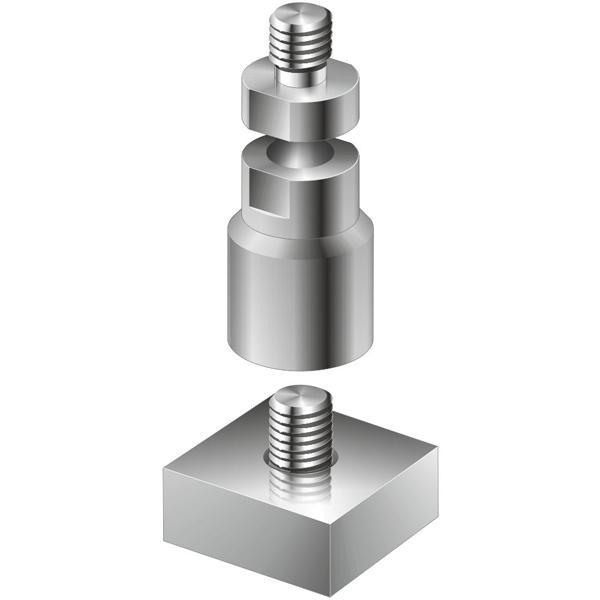 Produktfoto 2 von M3 Sollbruchstück aus hochfestem Stahl, L 13,3 mm. Nur für TS20