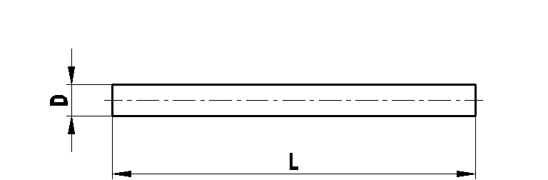 Produktfoto 2 von M5 Hartmetallstift für Sterntastereinsätze, D 1 mm, für Zeiss Anwendungen