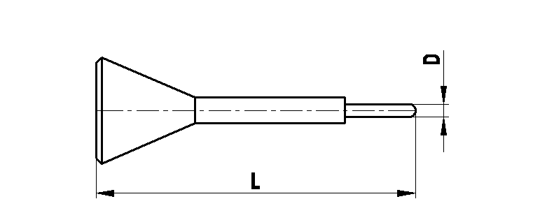 M2 und M3 Tastereinsatzwerkzeug, rostfreier Stahl