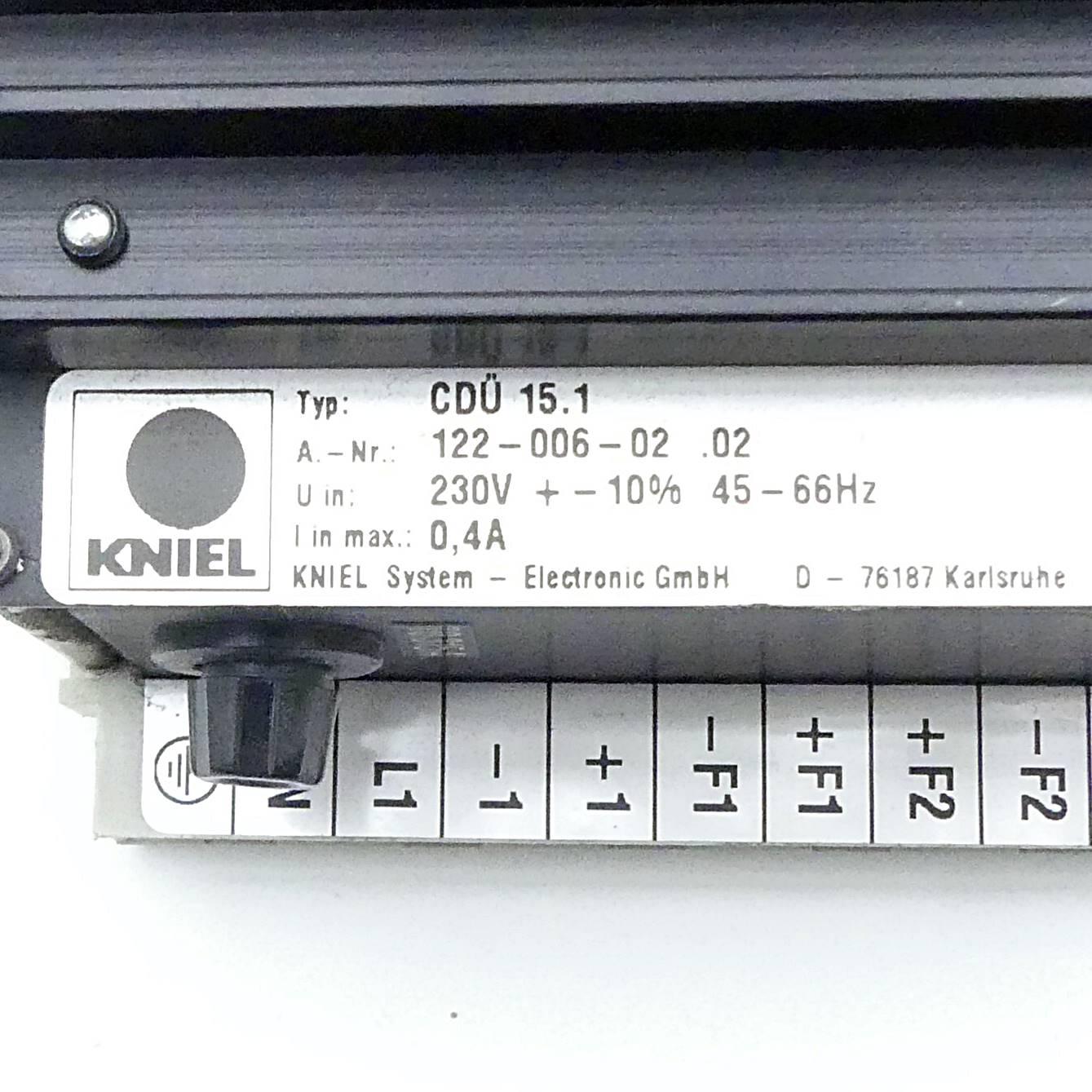 Produktfoto 2 von KNIEL Linearregler Steckcompact CDÜ 15.1