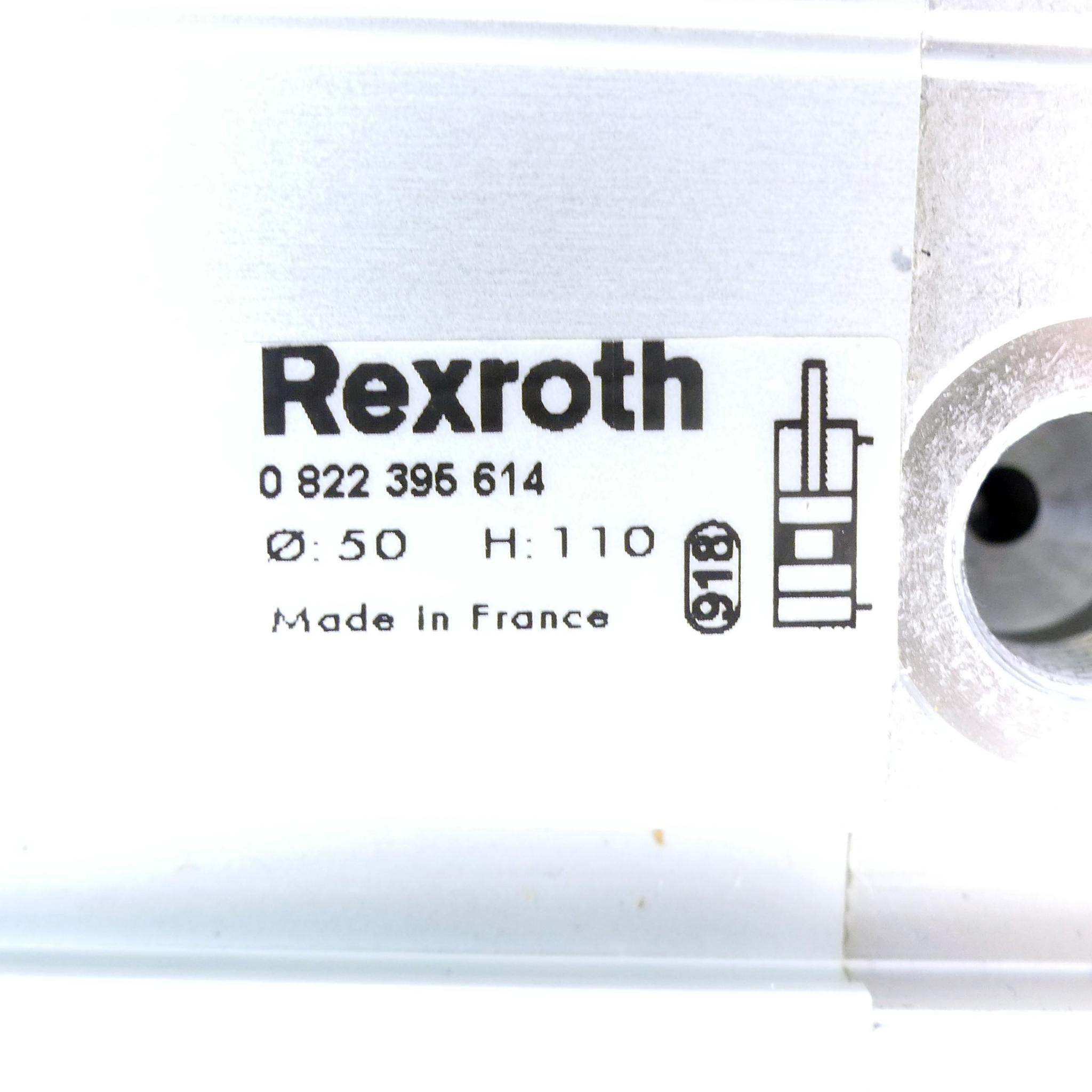 Produktfoto 2 von REXROTH Pneumatikzylinder 0 822 395 614