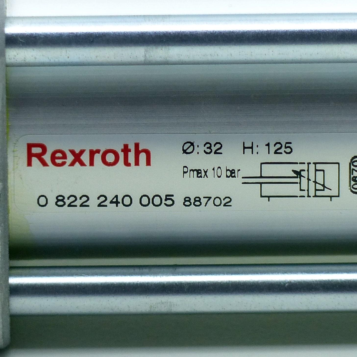 Produktfoto 2 von REXROTH Kompaktzylinder 32 x 125