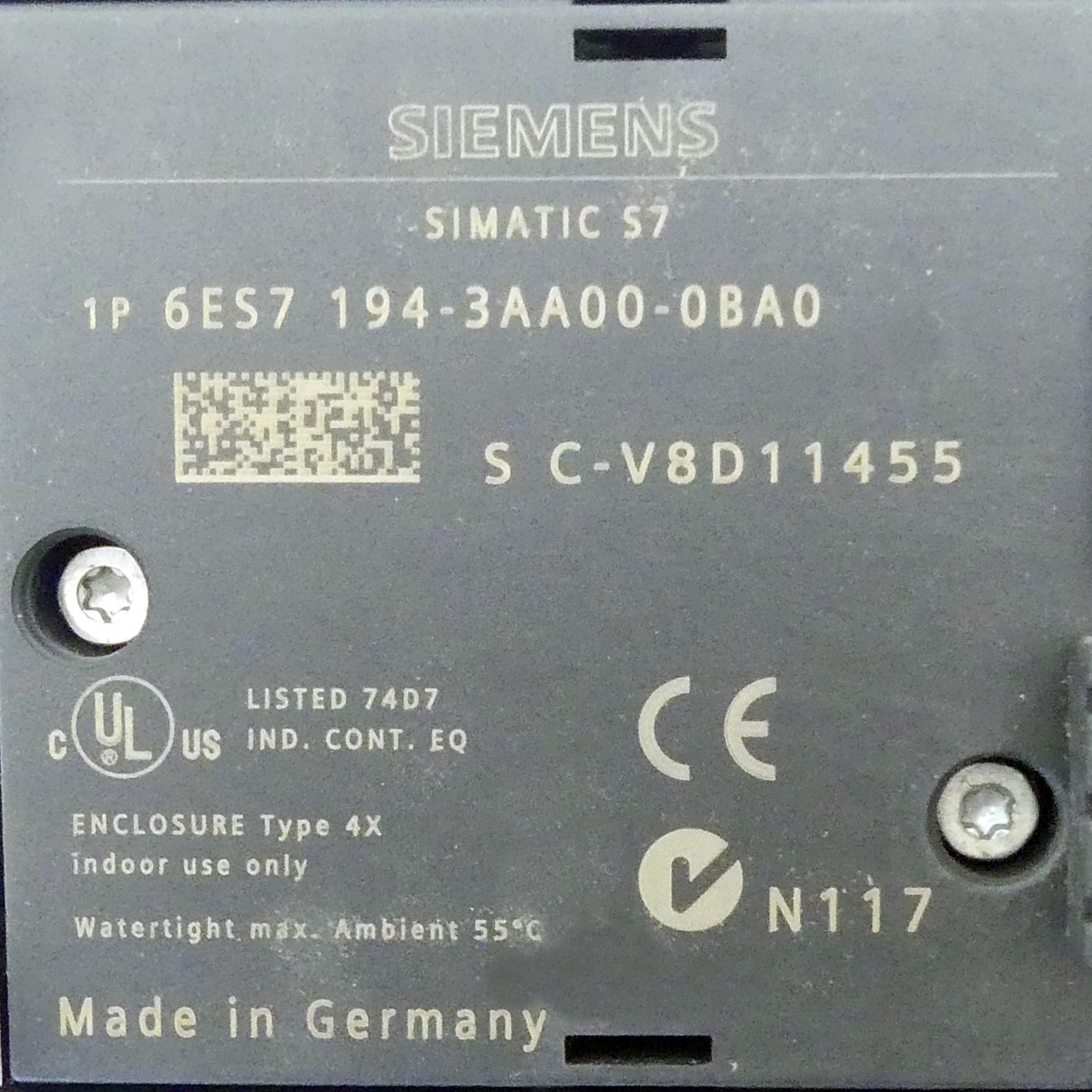 Produktfoto 2 von SIEMENS Anschlussblock M12, 7/8" für ET 200ECO