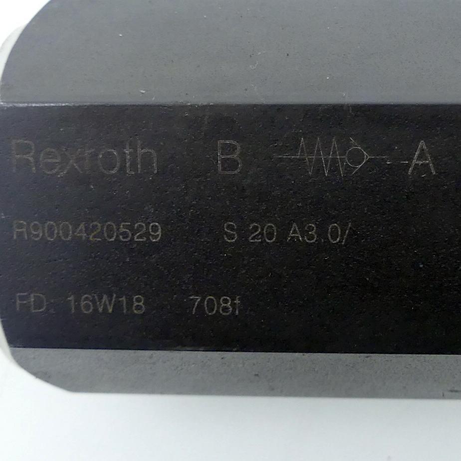 Produktfoto 2 von REXROTH Rückschlagventil S20A3.0