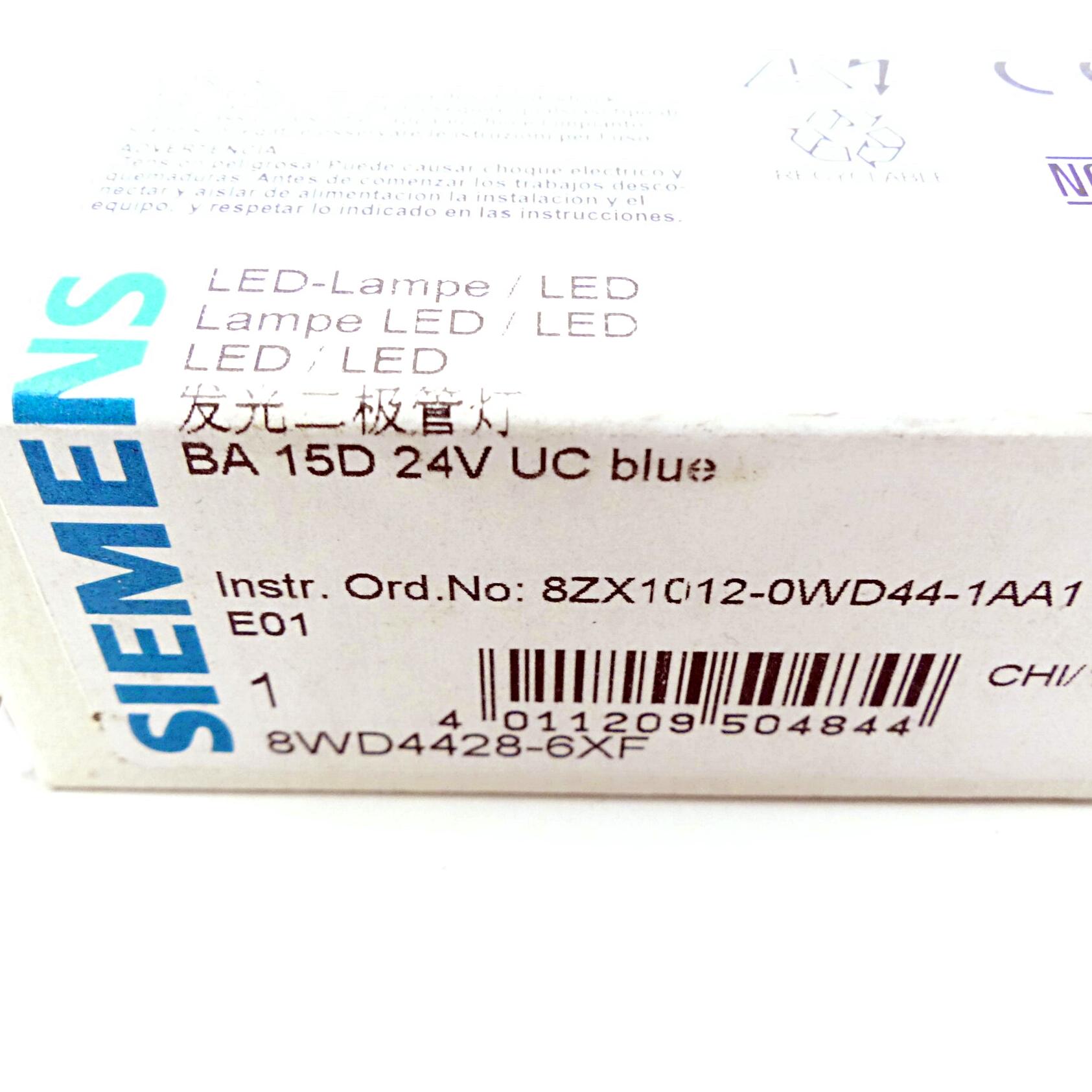 Produktfoto 2 von SIEMENS LED-Lampe blau