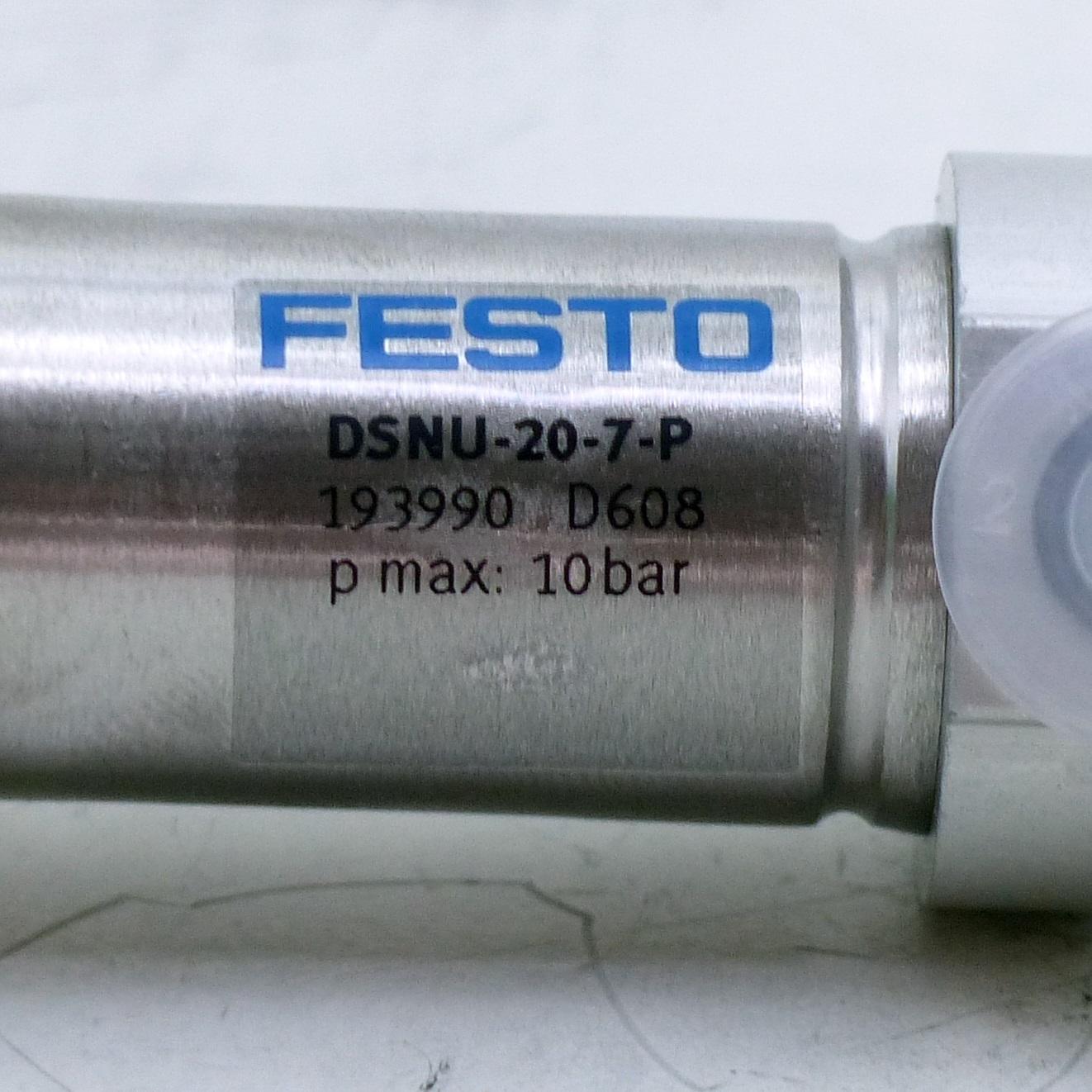 Produktfoto 2 von FESTO Rundzylinder DSNU-20-7-P