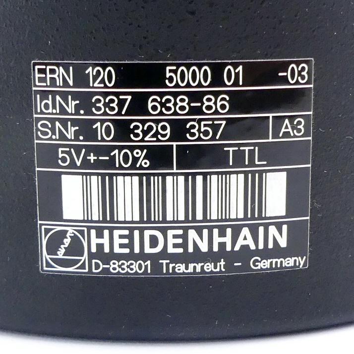 Produktfoto 2 von HEIDENHAIN Drehgeber ERN 120 5000 01 -03