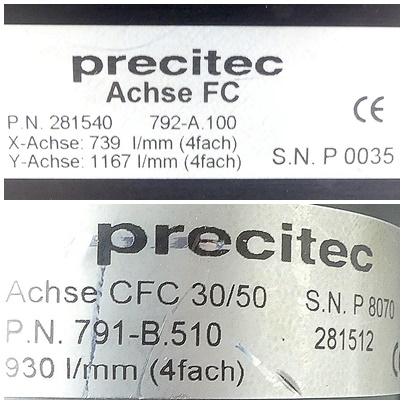 Produktfoto 2 von PRECITEC Achse mit Laserkopf