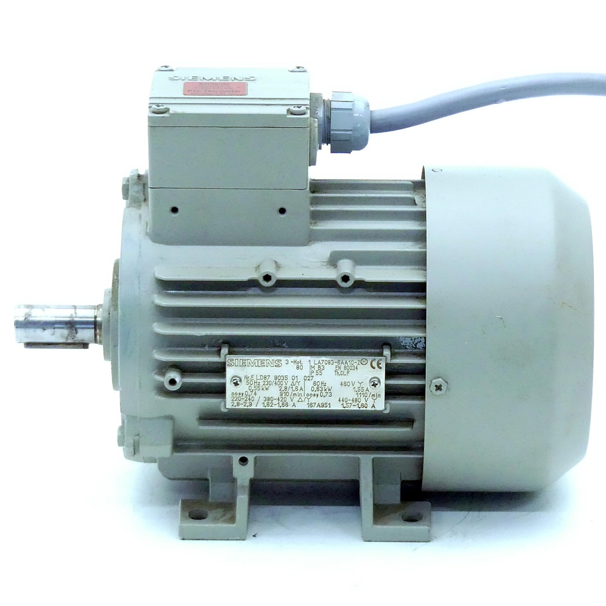 Produktfoto 5 von SIEMENS Drehstrommotor 1 LA7083-6AA10-Z