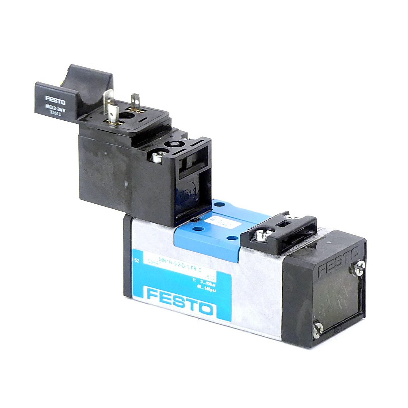 Produktfoto 1 von FESTO Magnetventil MN1H-5/2-D-1-FR-C