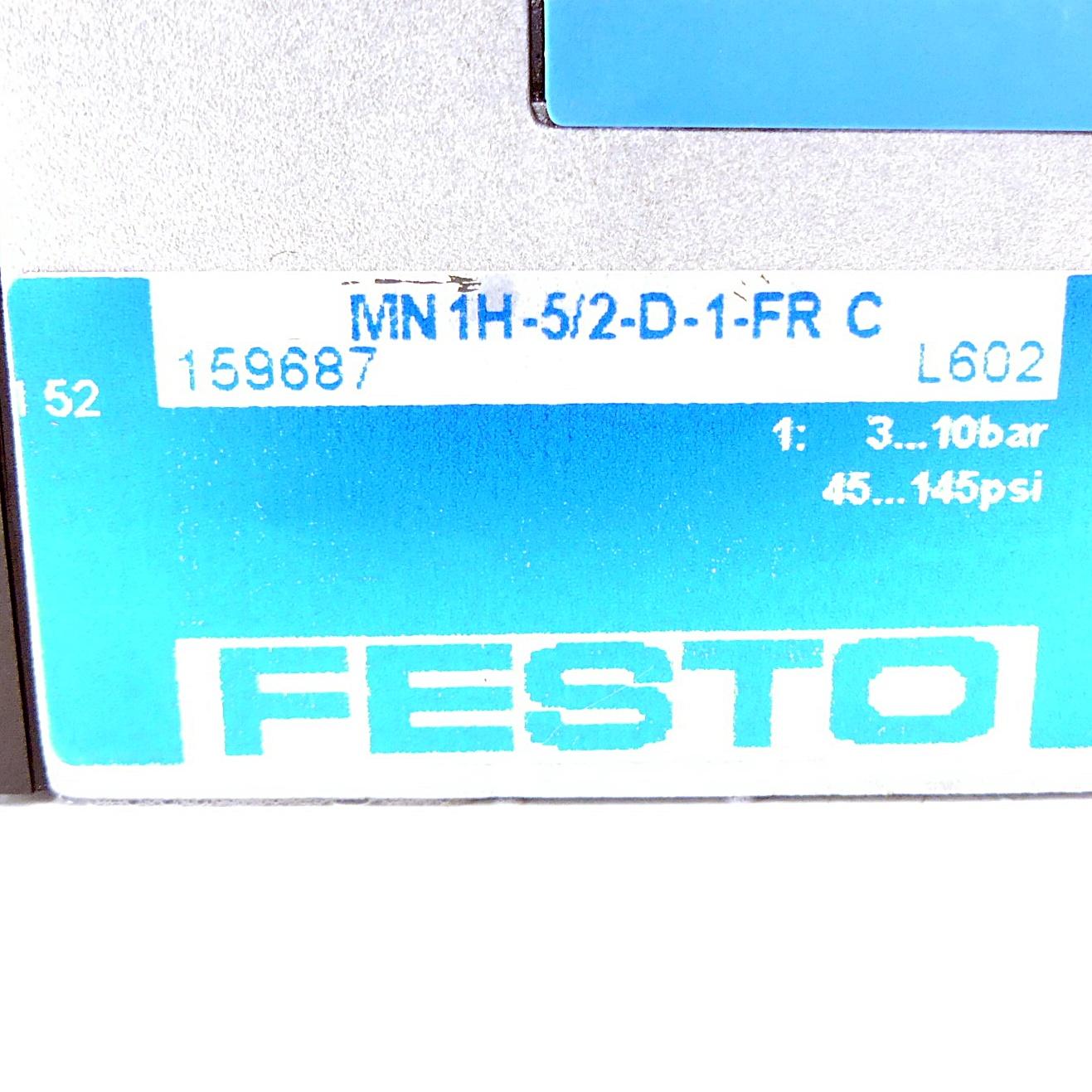 Produktfoto 2 von FESTO Magnetventil MN1H-5/2-D-1-FR-C