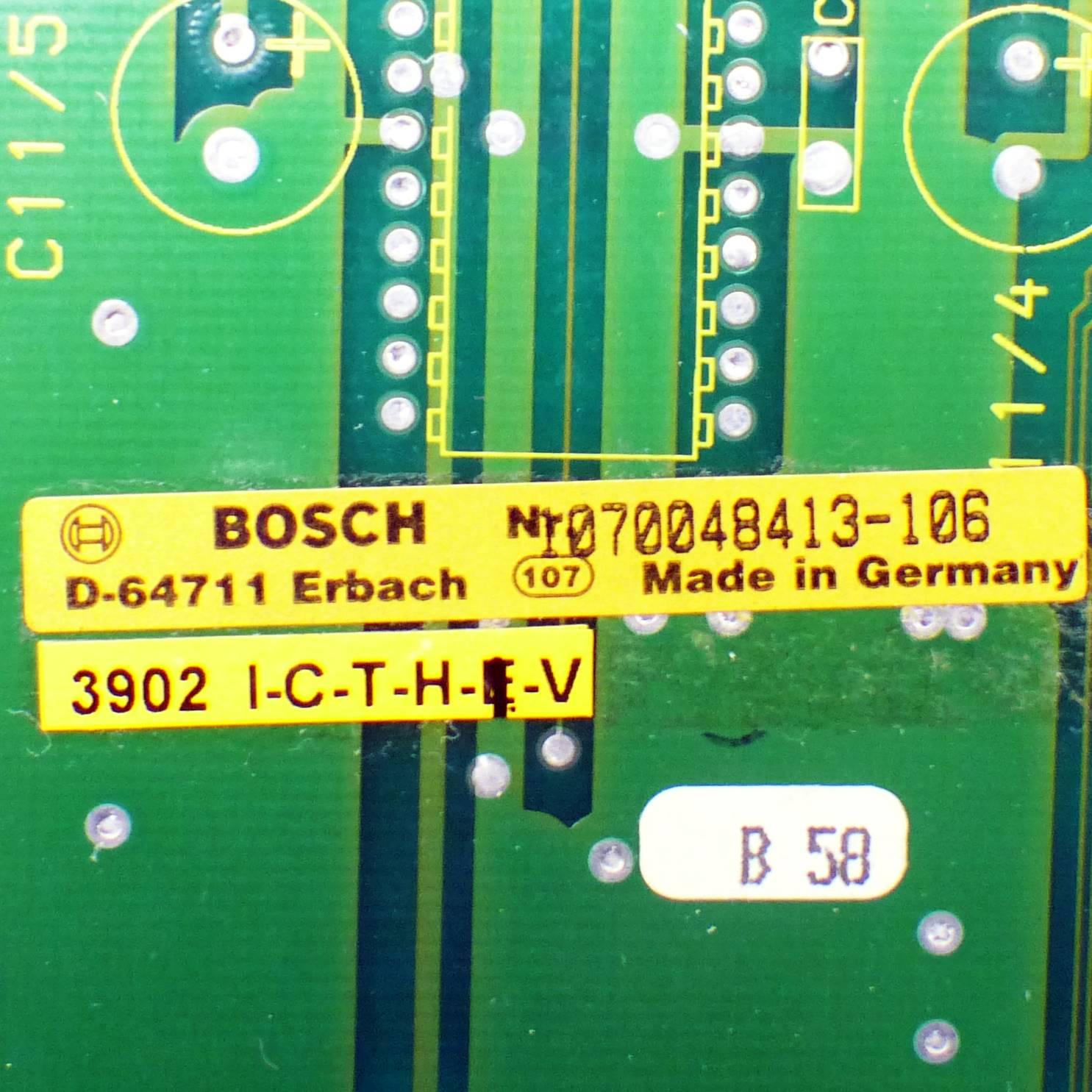 Produktfoto 2 von BOSCH Leiterplatte Servo3 048413