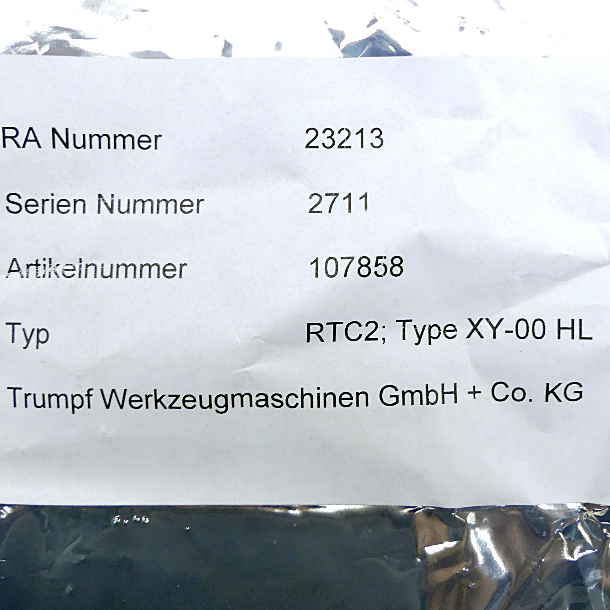 Produktfoto 2 von TRUMPF Laser Schnittstellenkarte Controller RTC2 V1.3