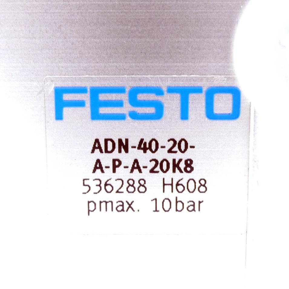 Produktfoto 2 von FESTO Pneumatikzylinder ADN-40-20-A-P-A-20K8