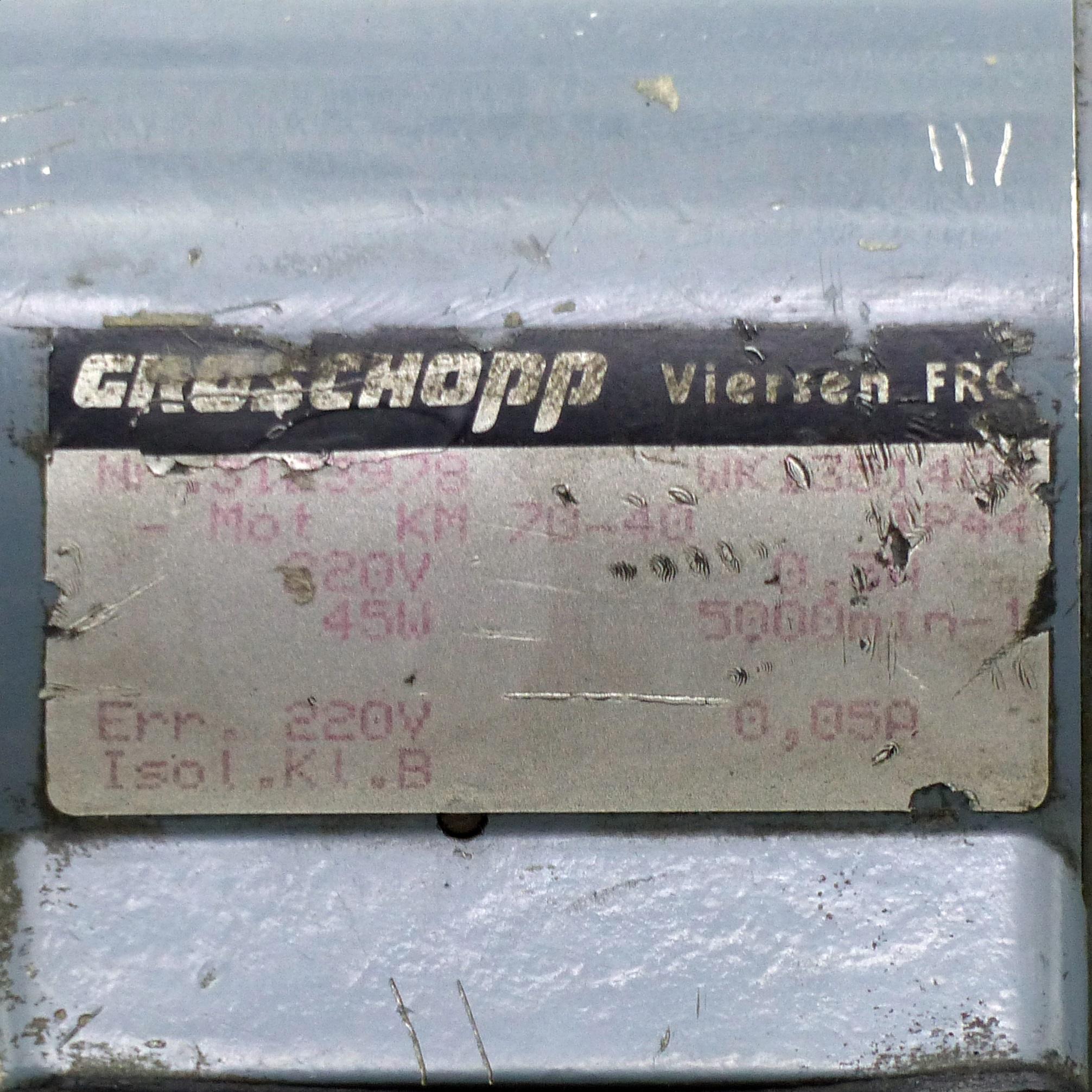 Produktfoto 2 von GROSCHOPP Getriebemotor