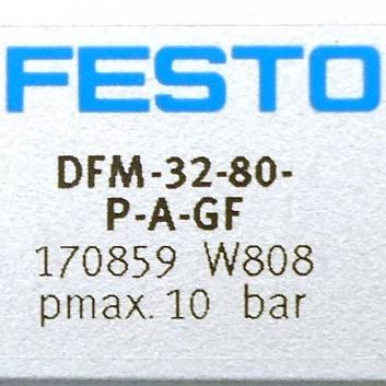 Produktfoto 2 von FESTO Führungszylinder DFM-32-80-P-A-GF