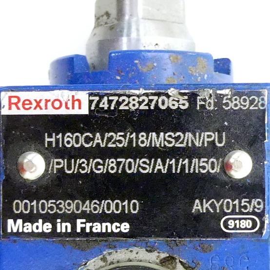 Produktfoto 2 von REXROTH Hydraulikzylinder H160CA/25/18/MS2/N/PU/PU/3/G/870/S/A/1/1/l50/