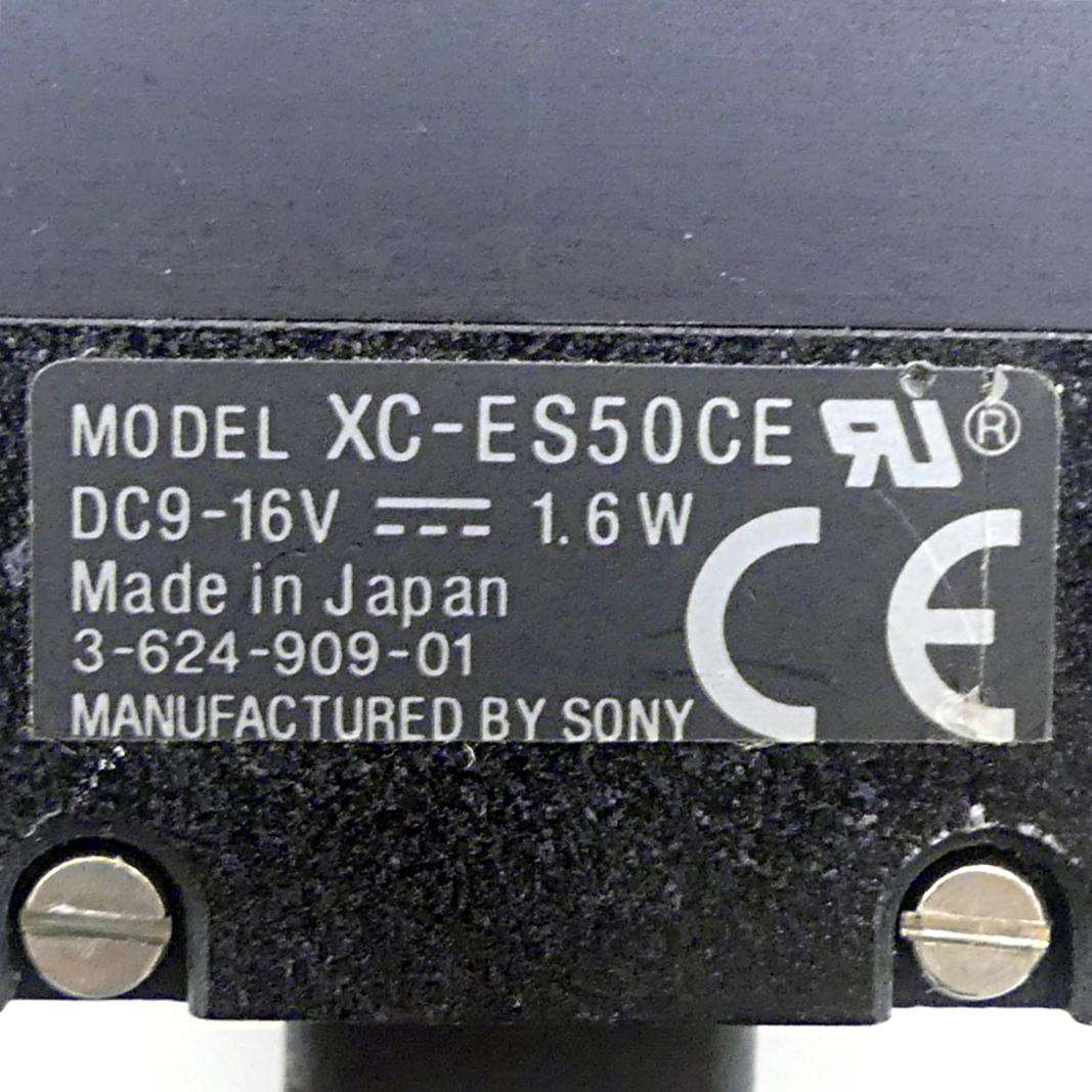 Produktfoto 2 von SONY Industrielle Kamera XC-ES50CE mit CCD XC-ES50