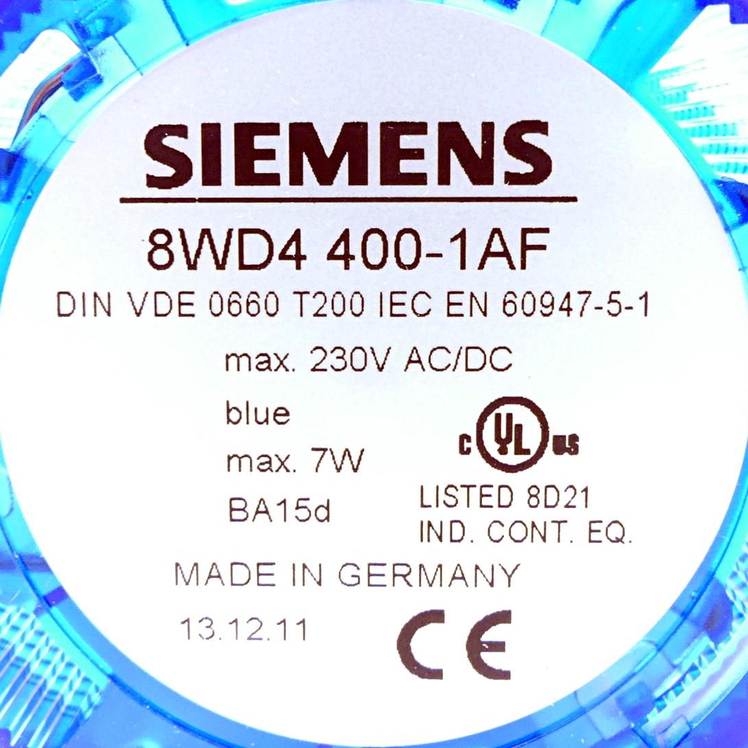 Produktfoto 3 von SIEMENS 3 Stück Dauerlichtelement blau