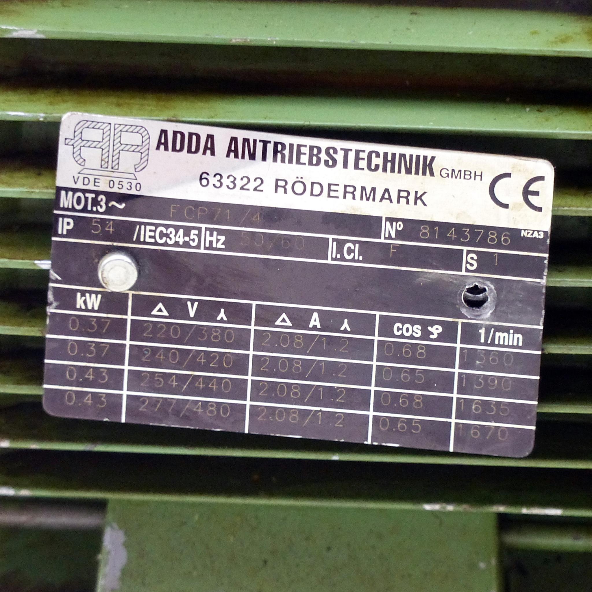 Produktfoto 2 von ADDA ANTRIEBSTECHNIK Drehstrommotor