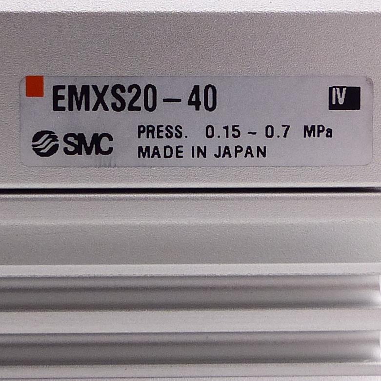 Produktfoto 2 von SMC Kompaktschlitten EMXS20-40