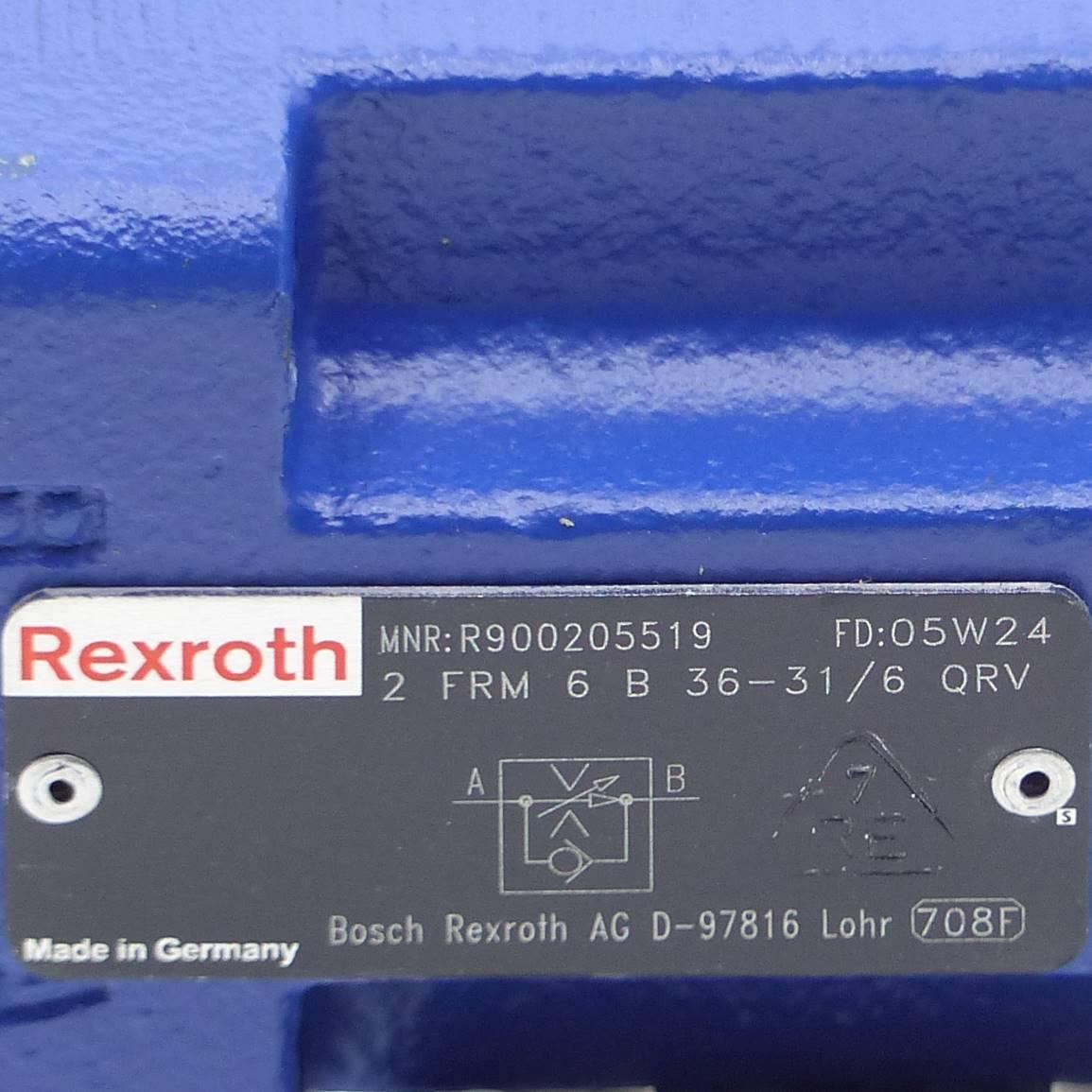 Produktfoto 2 von REXROTH Stromregelventil 2FRM 6 B36-32/3QMV