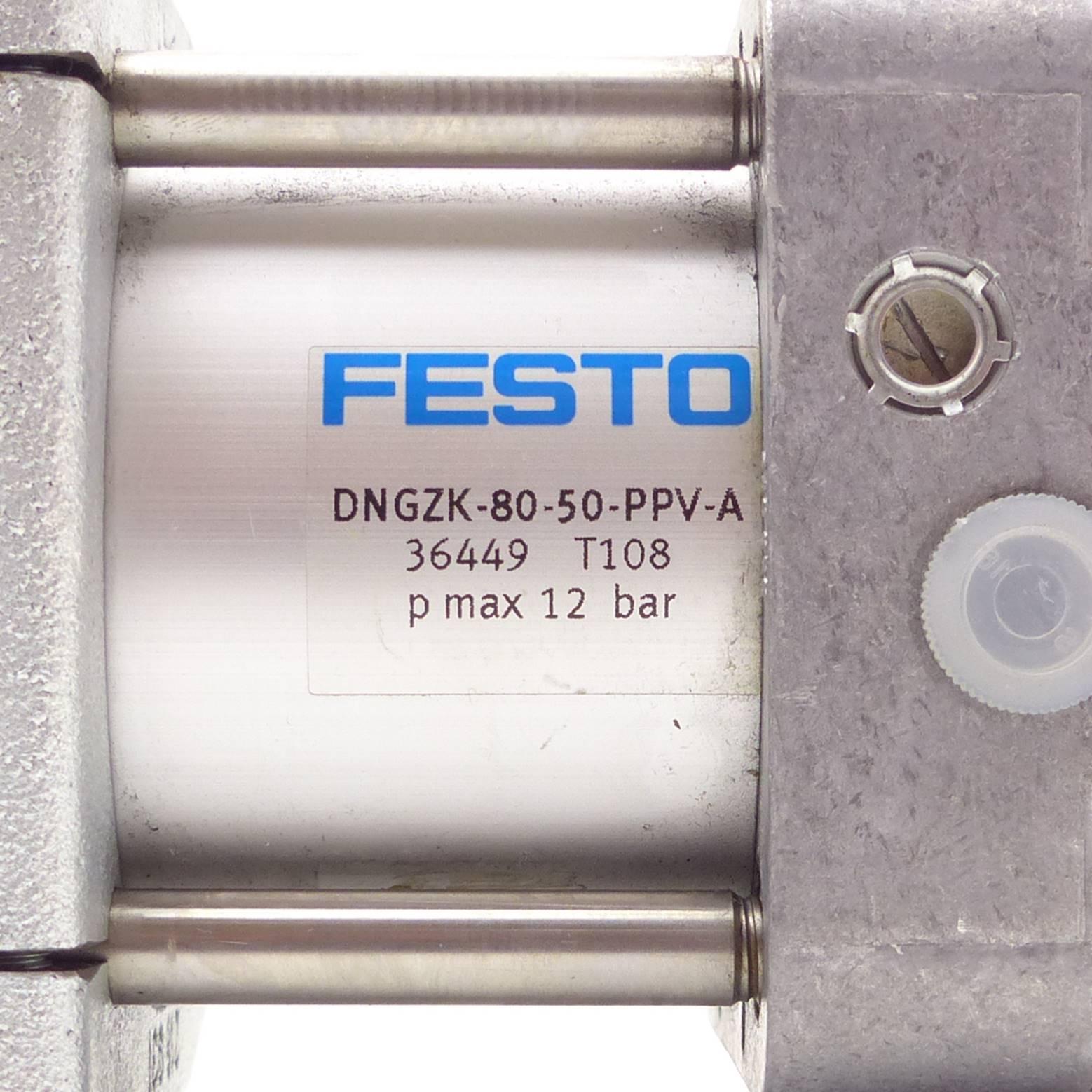 Produktfoto 2 von FESTO Kompaktzylinder DNGZK-80-50-PPV-A