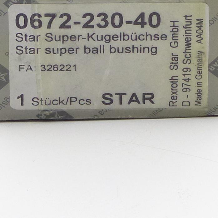 Produktfoto 2 von REXROTH Kugelbüchse