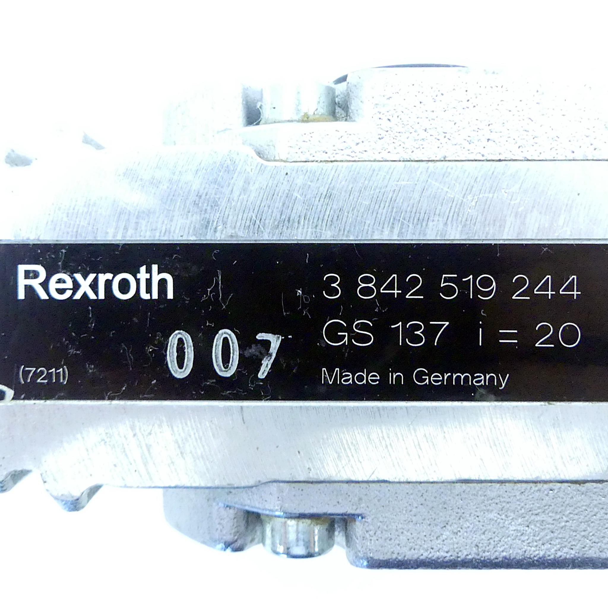 Produktfoto 2 von REXROTH Getriebe