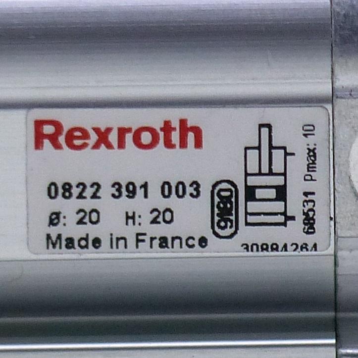 Produktfoto 2 von REXROTH Minizylinder 20 x 20