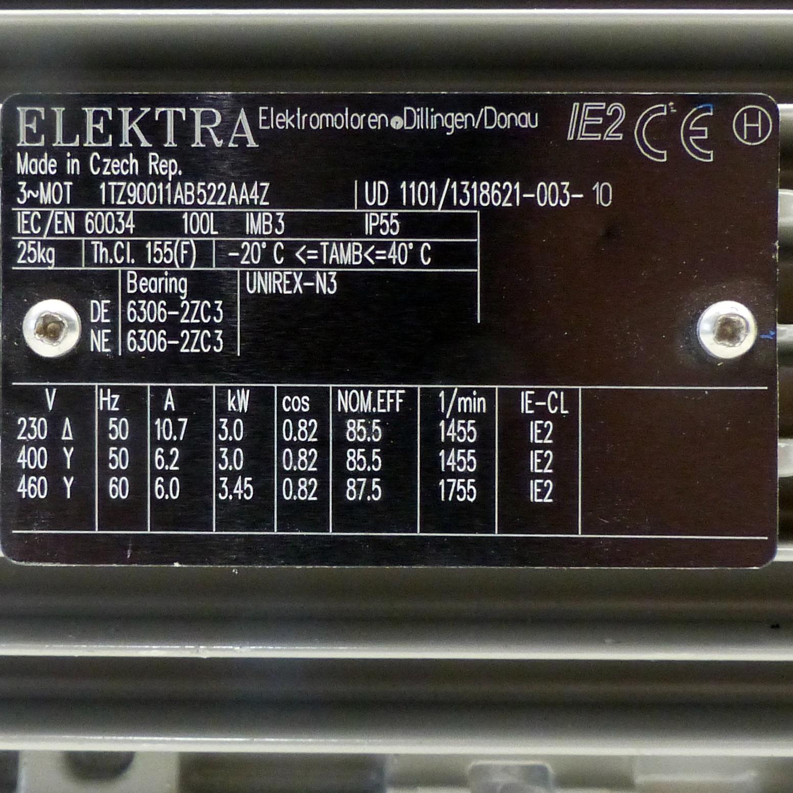 Produktfoto 2 von ELEKTRA Drehstrommotor