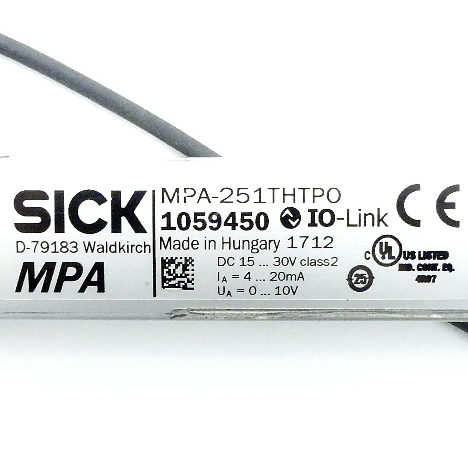 Produktfoto 2 von SICK Magnetischer Zylindersensor MPA-251THTPO