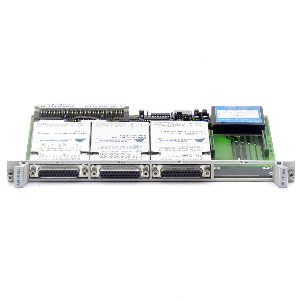 Produktfoto 5 von AUTOMATA VME MULTI E/A 3 Module