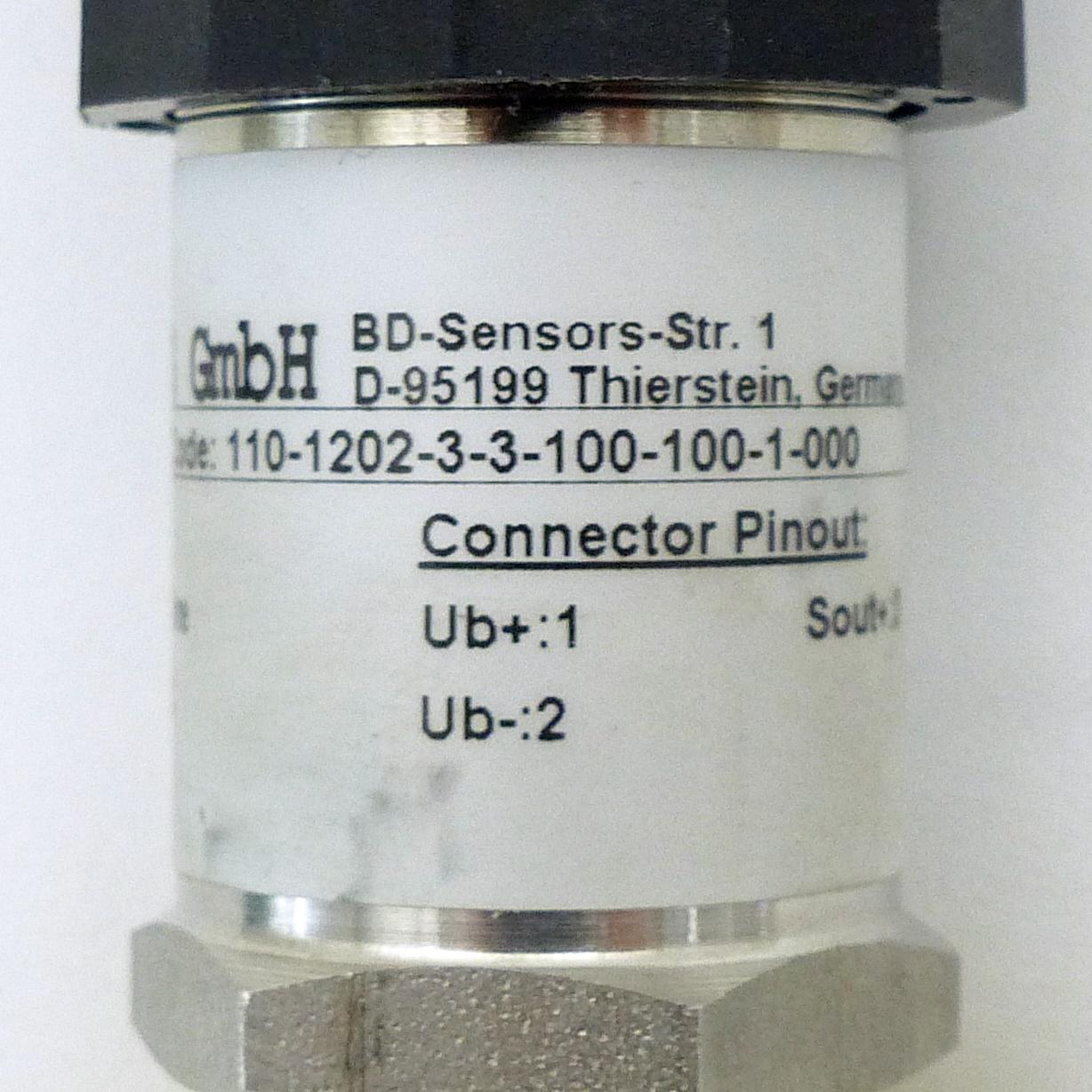 Produktfoto 2 von BD SENSORS Druckmessumformer DMP 331