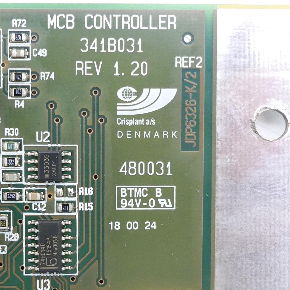 Produktfoto 2 von CRISPLANT MCB Controller 341B031 JDP6326-K/2