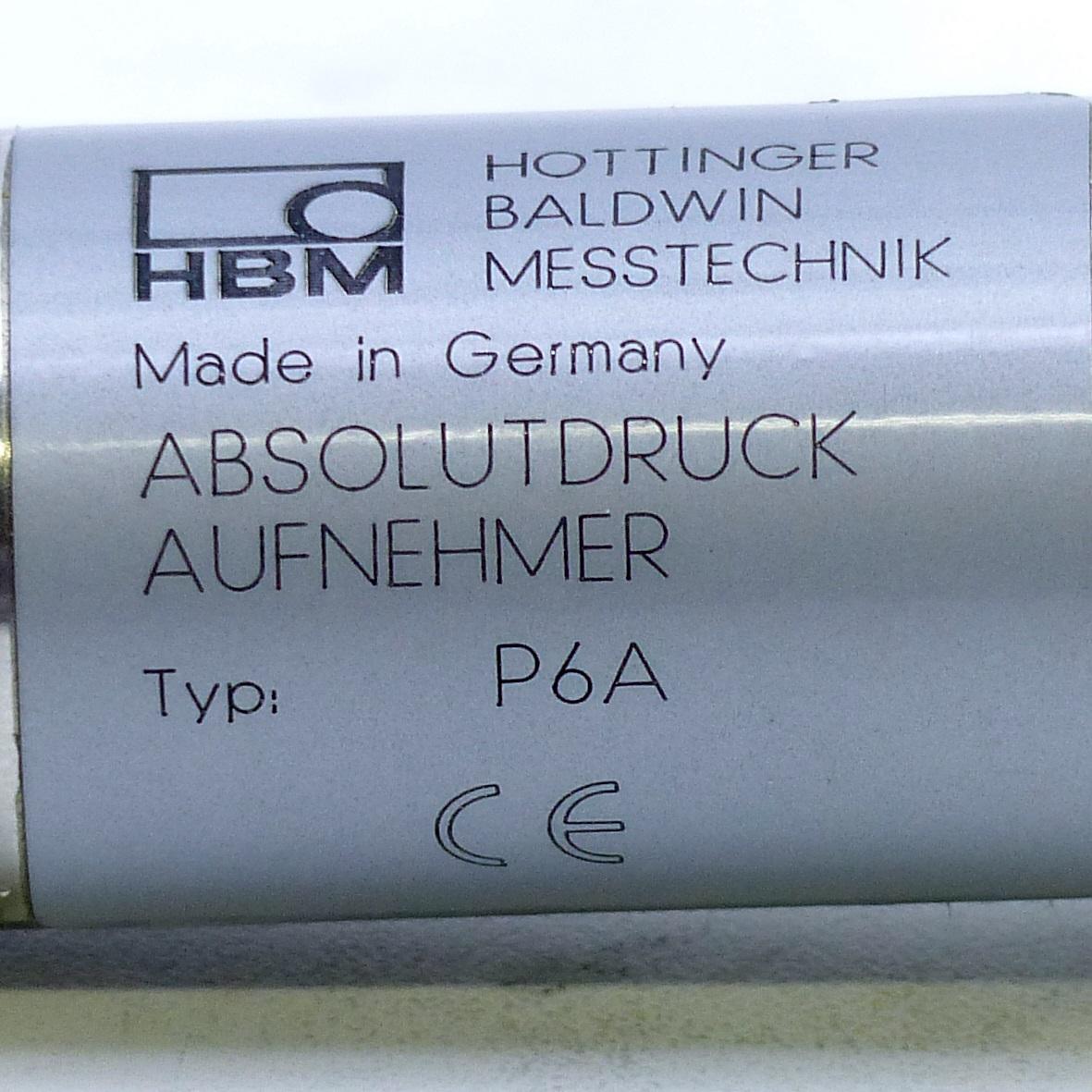 Produktfoto 2 von HBM Absolutdruckaufnehmer P6A