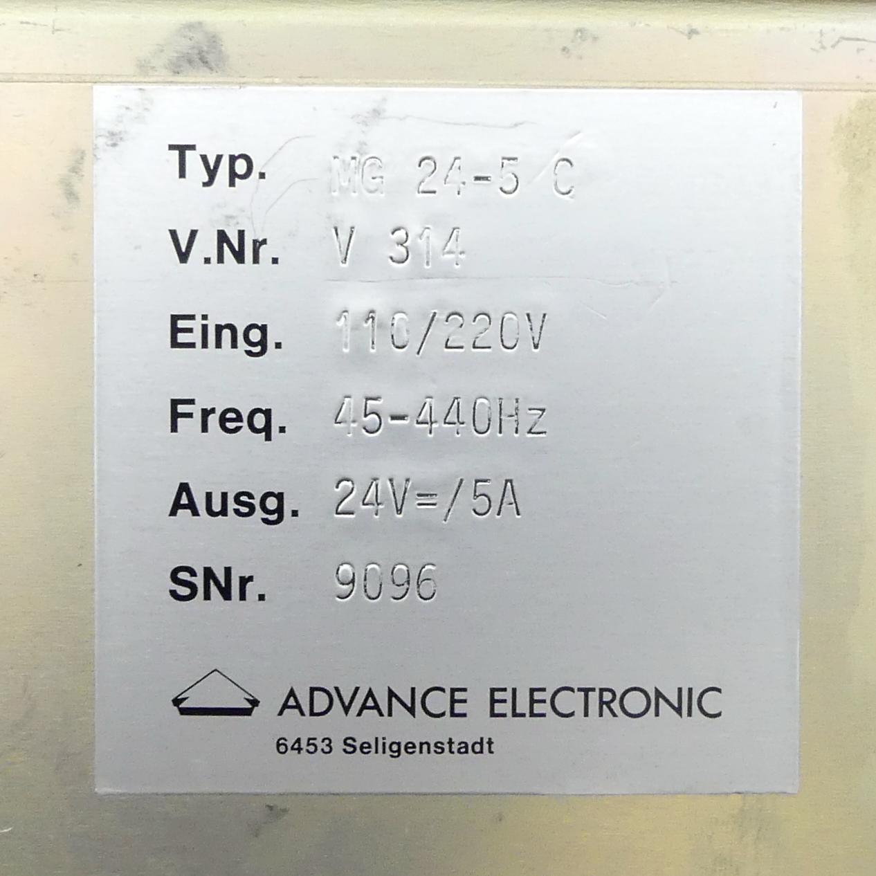 Produktfoto 2 von ADVANCE ELECTRONIC Netzgerät