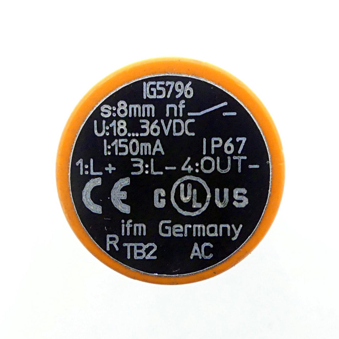 Produktfoto 2 von IFM Induktiver Sensor IG5796