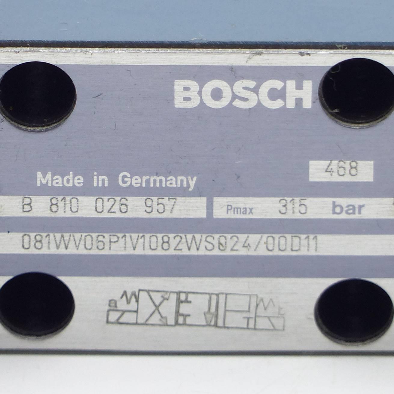 Produktfoto 2 von BOSCH 4/3 Wegeventil 081WV06P1V1082WS024/00D11