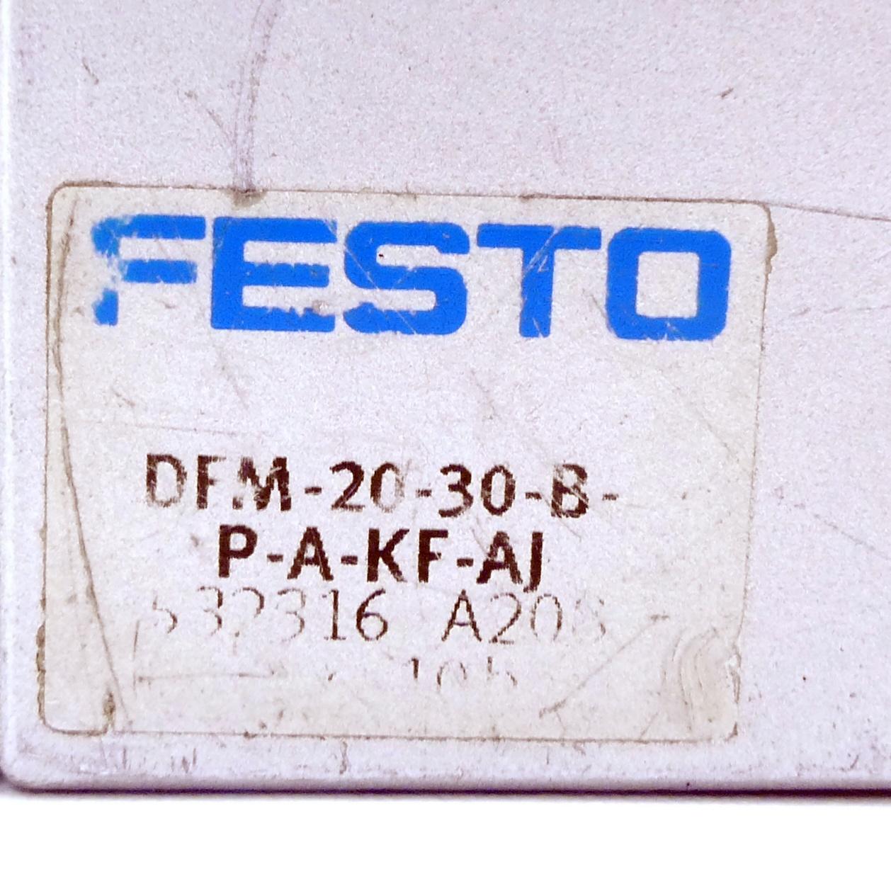 Produktfoto 2 von FESTO Führungszylinder DFM-20-30-B-P-A-KF-AJ