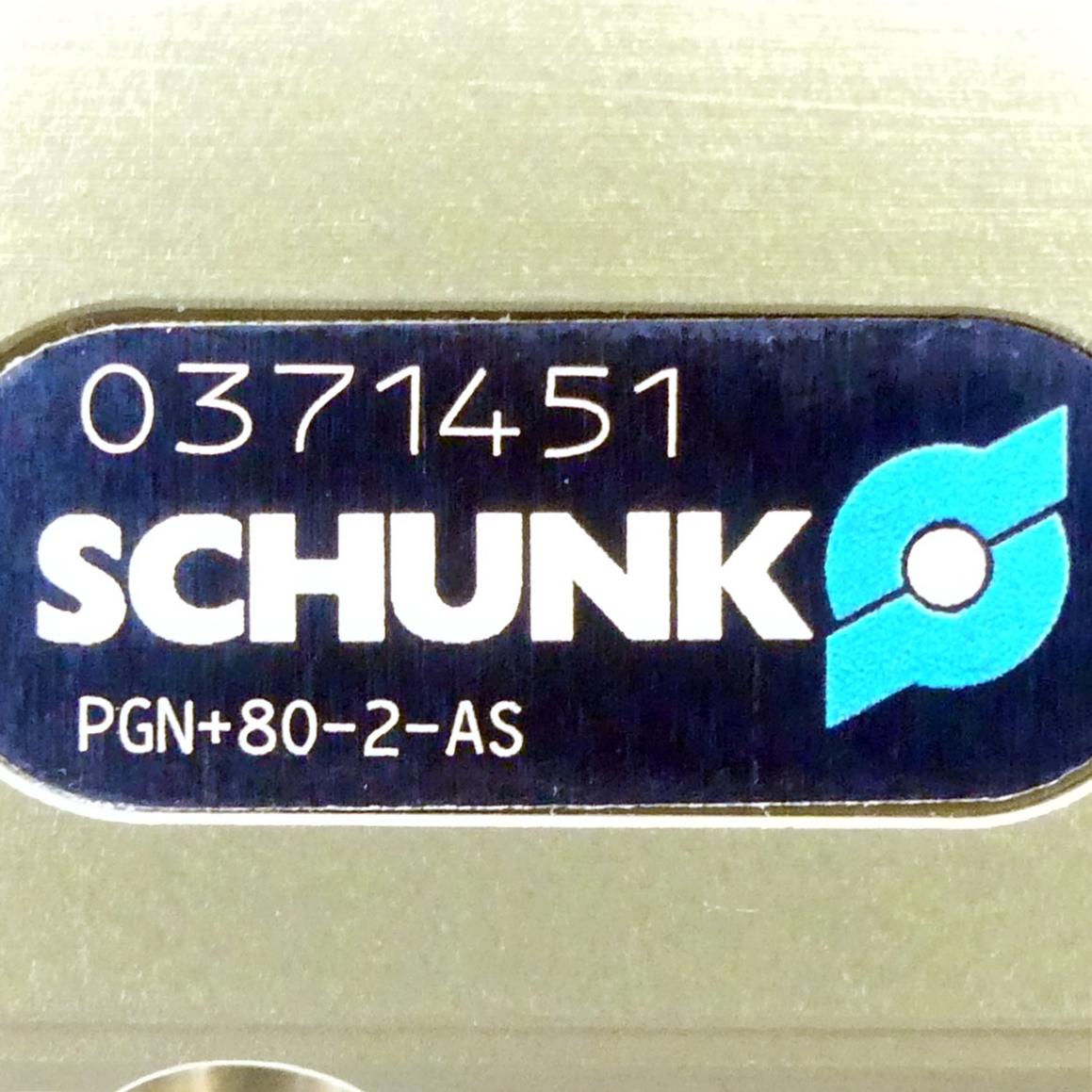 Produktfoto 2 von SCHUNK Parallelgreifer PGN+80-2-AS