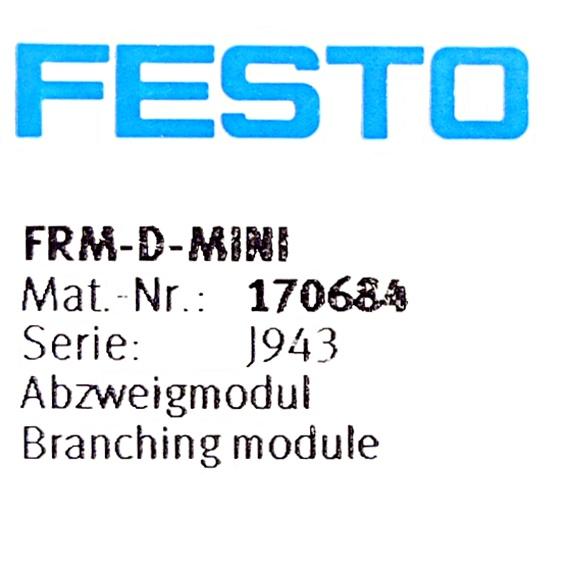 Produktfoto 2 von FESTO Abzweigmodul FRM-D-MINI