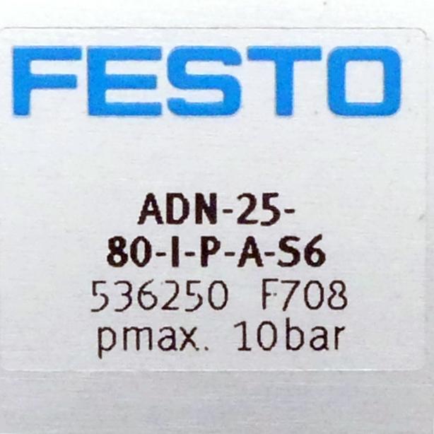 Produktfoto 2 von FESTO Kompaktzylinder ADN-25-80-I-P-A-S6