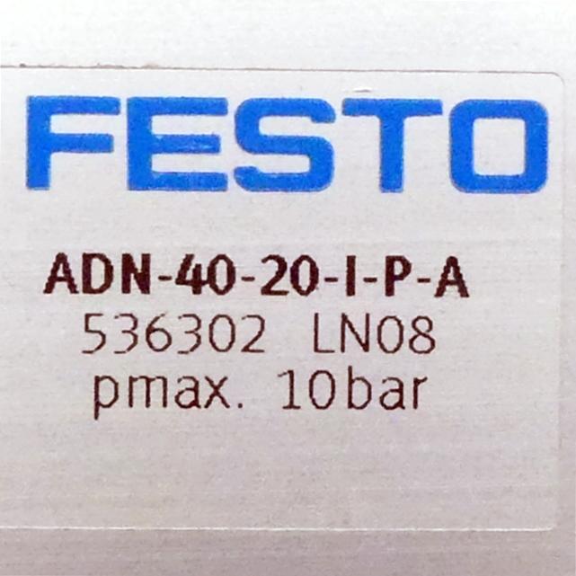 Produktfoto 2 von FESTO Kompaktzylinder ADN-40-20-I-P-A