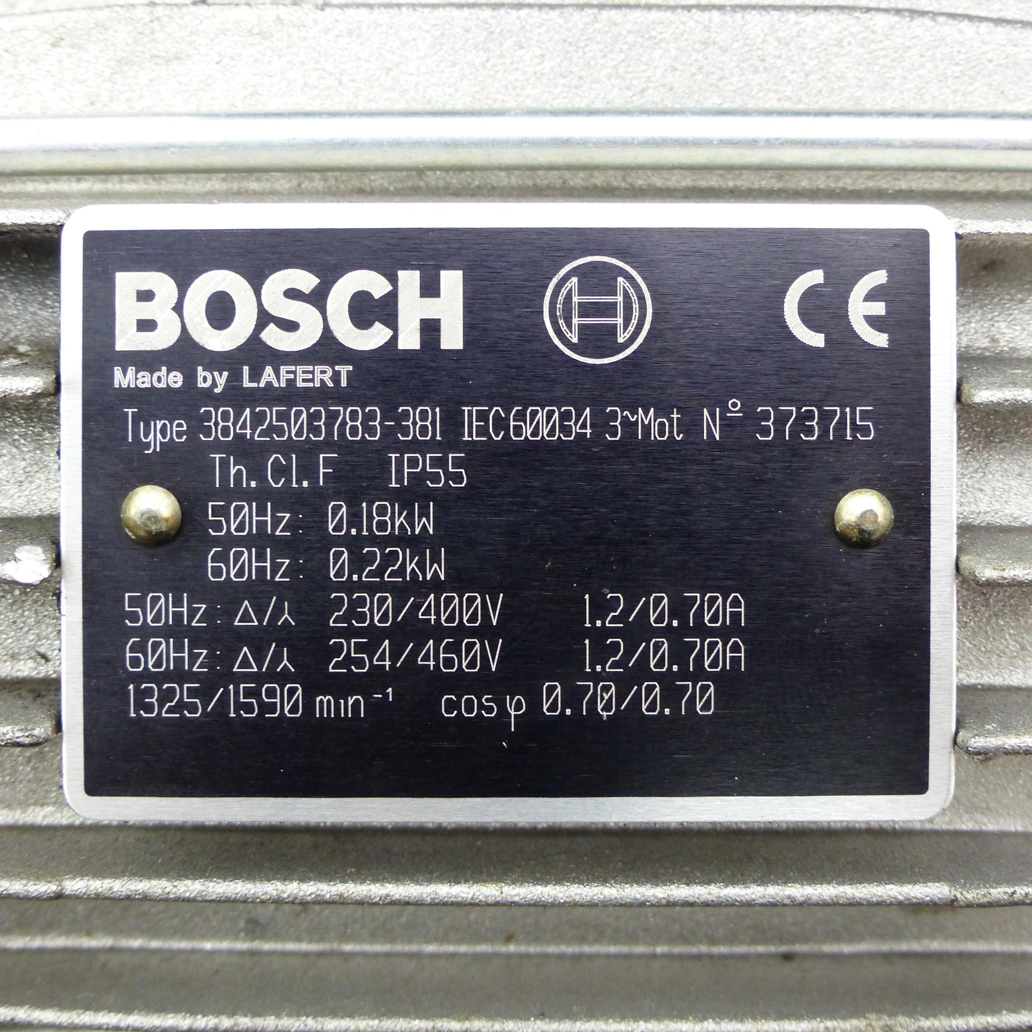 Produktfoto 2 von BOSCH Getriebemotor 3842503783-381