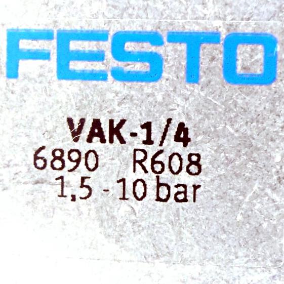 Produktfoto 2 von FESTO Vakuumsaugdüse VAK-1/4